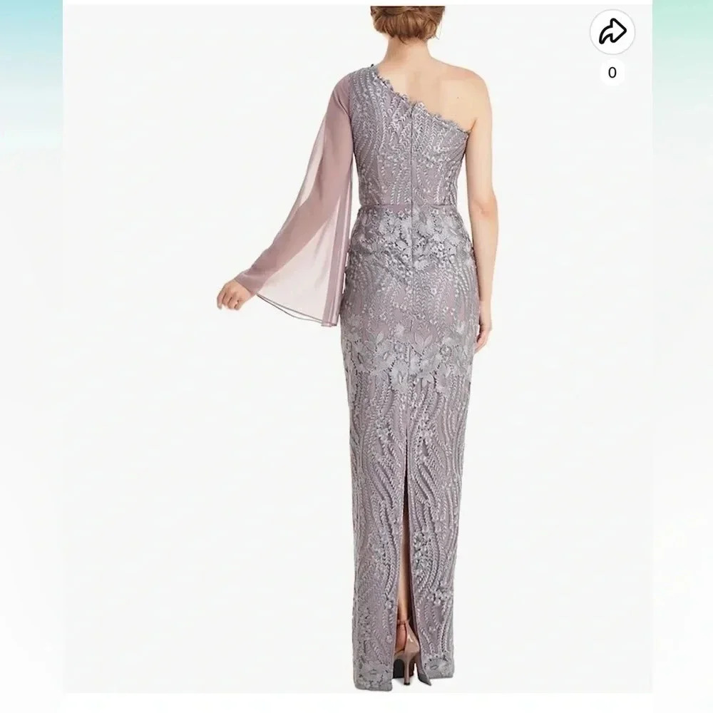 Nwot!! Js Collections Embroidered One Shoulder Ma… - image 3